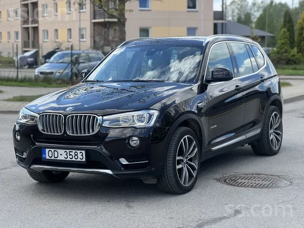 BMW BMW X3 xDrive. Auto ir ļoti labā stāvoklī, kopts u