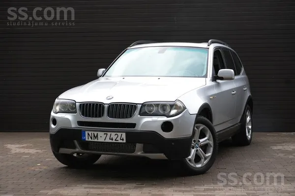 BMW X3 2007. gada, 3.0 dīzelis, automāts. 

Pilnpiedziņa: Kā lielākajai da
