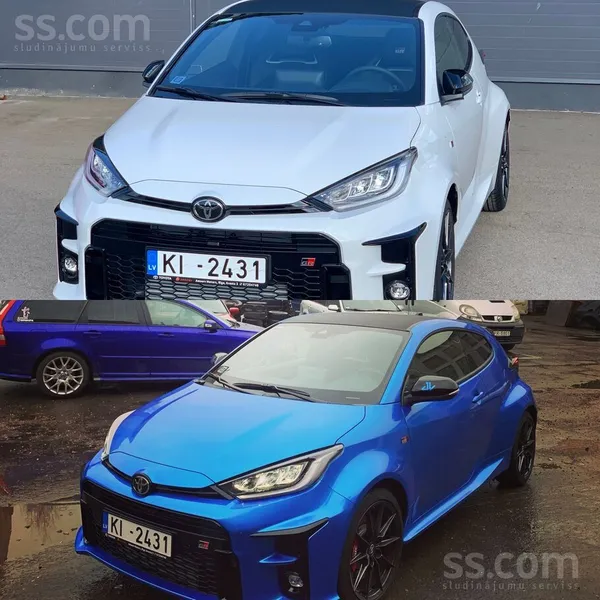 Toyota Toyota Yaris GR (circuit pack). Ar pagarināto Toyo