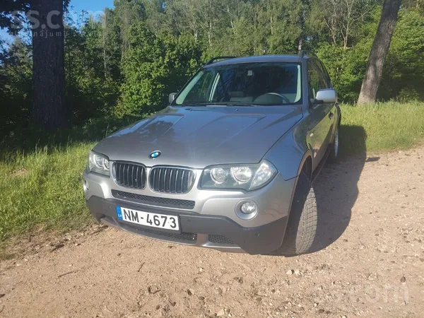 BMW Tirgoju BMW X3 ar veco m 47 motoru, apskatīt var C