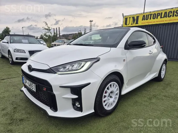 Toyota GR Yaris
Dzinēja tilpums: 1.6 Turbo
Jauda: 192 кw / 262 zs
Degvi