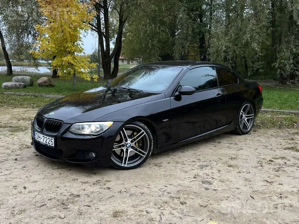 BMW e93 Cabrio. 460+ HP. M57d30. Pabeigts projekts. 
Origināls nobraukums t