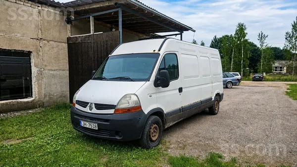 Renault Renault Master L3H2 kravas furgonu ar garo bāzi. A