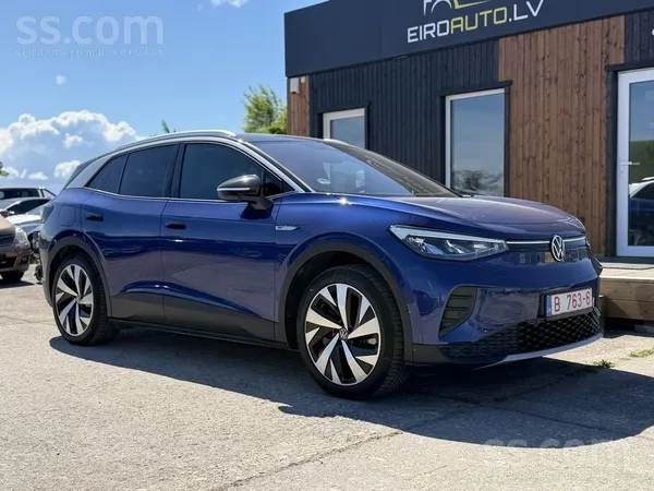 Volkswagen Ekii atbalsts. Volkswagen Id. 4 First 82kWh, 150kw