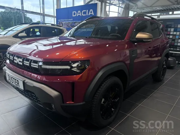 Jauns Dacia Duster Hybrid-G 150zs, automatīskā, 4x4, komplektacija Extreme. 

Automašīnas cena - 30 125 Eur
Īpašā atlaide ...