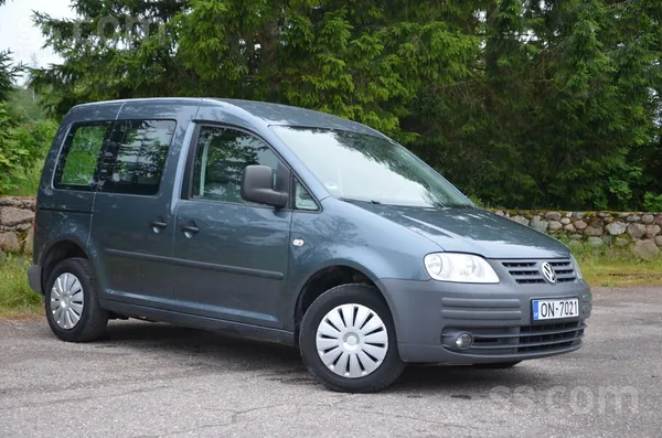 No Vācijas. Automāts VW Caddy Life 1.9Tdi PD. Pārbaudīts un sagatavots tālāk