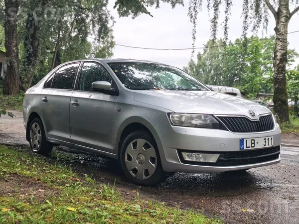 Skoda Pārdodu automašīnu škoda rapid 2014 gada, 1.6 moto