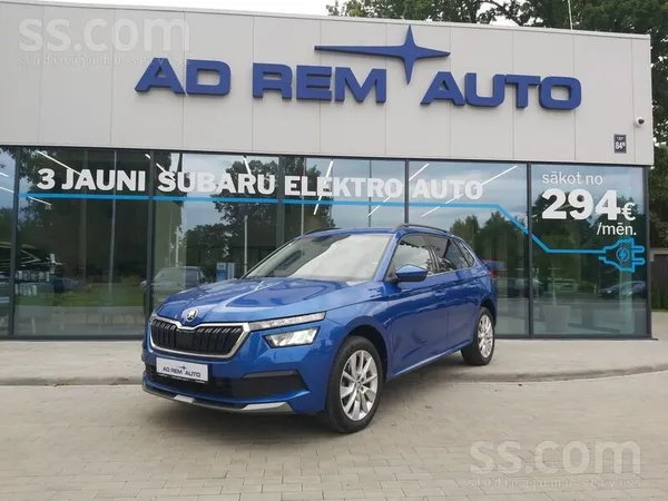 Skoda Ļoti labā stāvoklī, prakstiski jauna Škoda Kamiq A