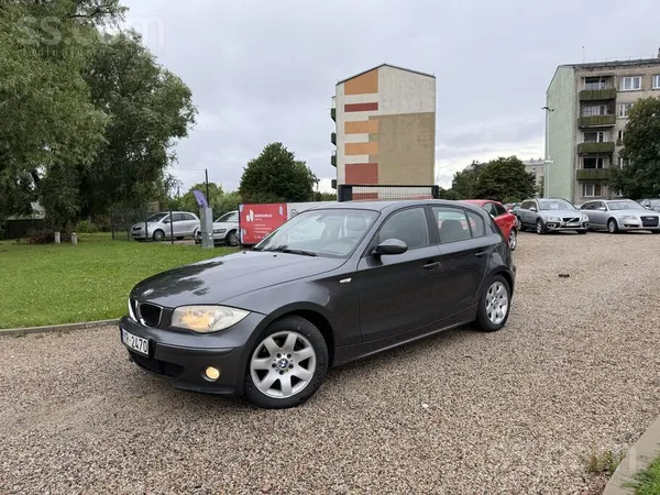 BMW BMW 116 2006.g. 1.6 85 kW benzīns ar 6 ātrumu manu