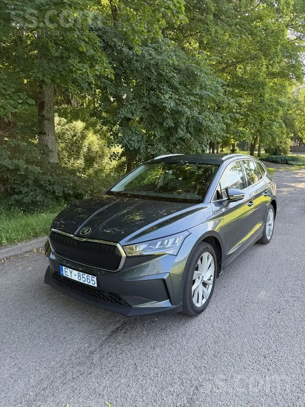 Skoda Pārdodam savu Skoda Enyaq 60, 2021.gada. Auto pirm