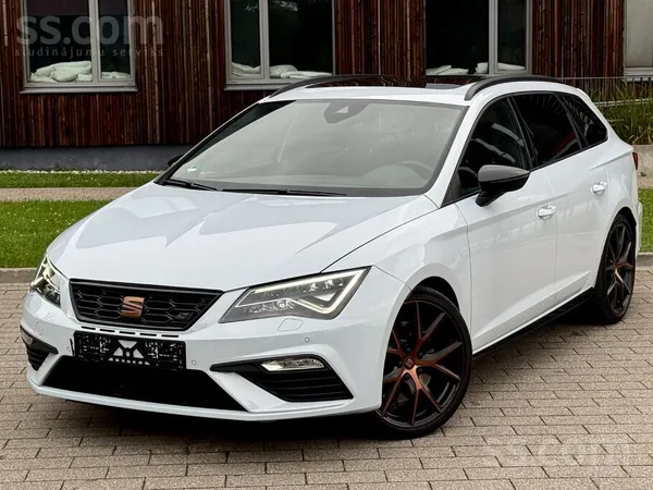 Jauna auto stavoklis.
Seat Leon Cupra ST 300
2.0 Tsi benzīns, 221 kW, pil