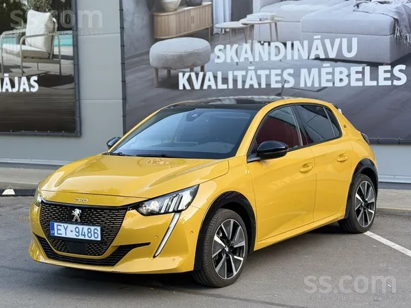 Peugeot Gt-Line, pilnākā komplektācija, melnie griesti, pa
