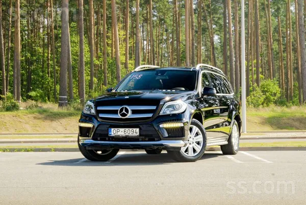 Mercedes Benz GL 350 7 Vietas Amg Line 3.0l dīzelis. 190kw 
Tehniskā apskat