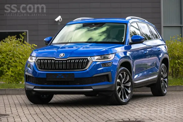 Skoda Tikko no Vācijas. Škoda Kodiaq Style, 4x4 pilnpied
