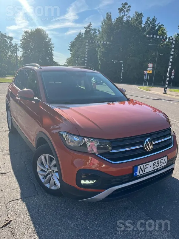 Volkswagen Privātpersona pārdod T-Cross izcilā stāvoklī. Mehā