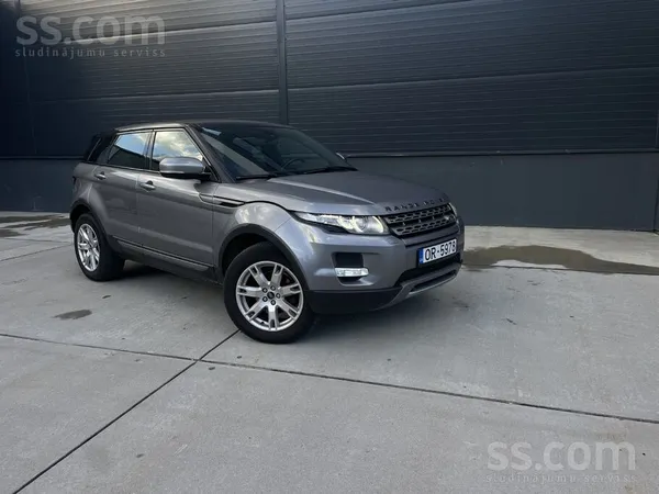 Land-Rover Tikko ievests Latvijā Land Rover Range Rover Evoqu