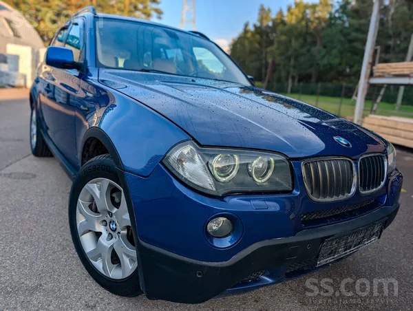 BMW BMW X3 xDrive 20d, 177hk, 2008.gads, tikko ievests