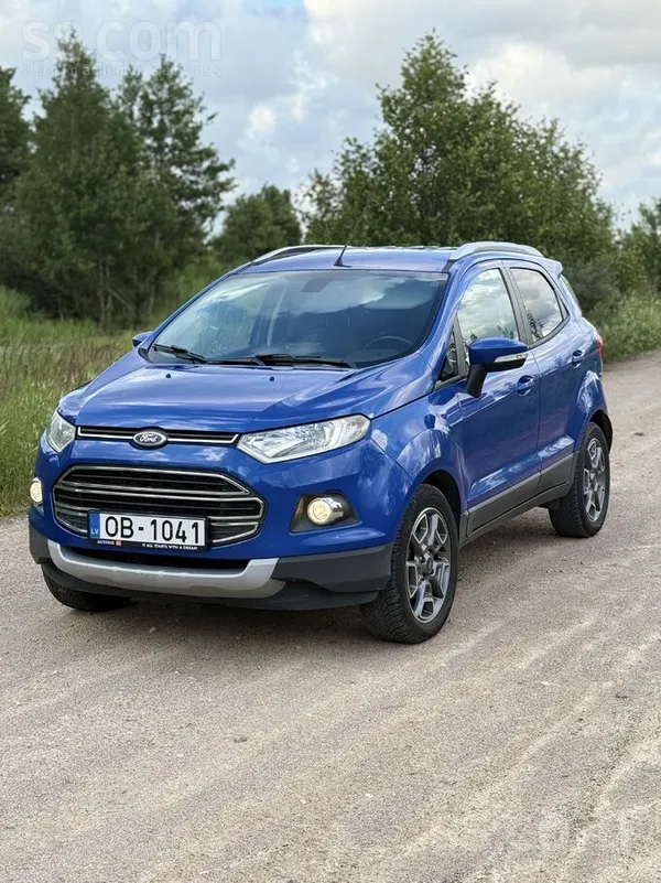 Ford ecosport 1.0 benz ar 125 z/s motoru. Svaiga tehniskā apskate. Vienkāršs