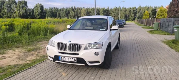 Pārdodu BMW X3 xDrive30d F25, 2013. gads, 3.0 dīzelis, 180 kW / 245 ZS, auto