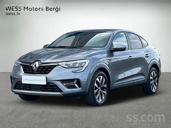 Renault Arkana E-Tech, 1.6 Hybrid labā tehniskā un vizuālā stāvoklī.
Aut