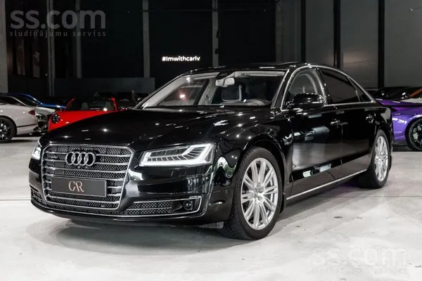 Audi Audi A8 L W12 quattro. Adaptīvā pneimatiskā piekar