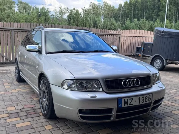Audi Pārdodu S4, viss kam jādarbojas - darbojas. KW koi