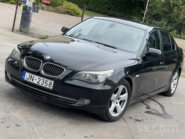 Pārdodu BMW 523i ar 2.5 motoru– 140 kW – 2008. gads elegantu un komfortablu
