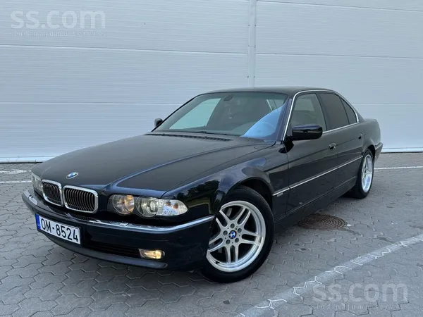 Pārdodu BMW 740d. Facelift 2000g. Auto ir teicamā stāvoklī. Oriģināls nobrau