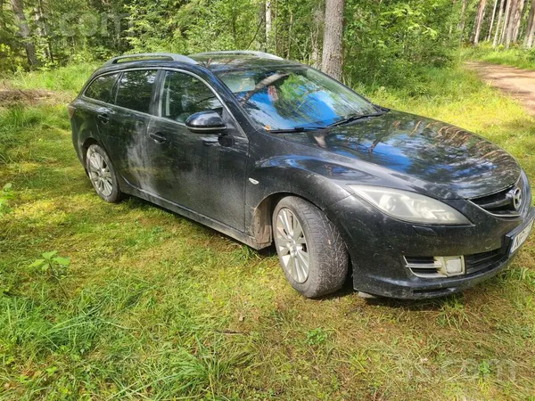Mazda Ir ko labot, dodu pus bāku ar degvielu līdzi.