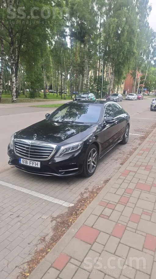 Mercedes W222 S500 Amg 4 Matic. Pilnā komplektācijā. Dzinēj
