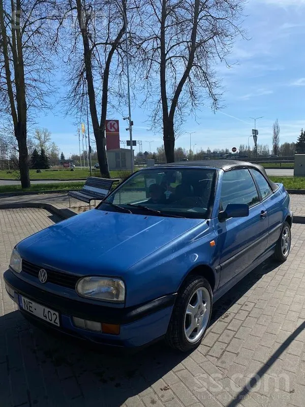 Volkswagen VW Golf Cabriolet 1.6 benzīns ...