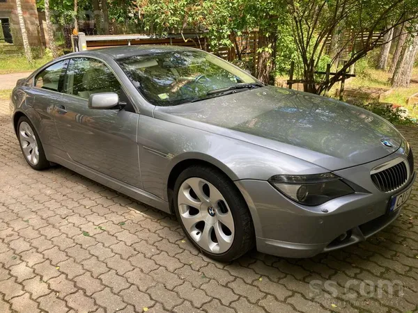 Pārdodu BMW 650i E63 Coupe ar 4.8 V8 benzīna dzinēju (367 Zs) un automātisko
