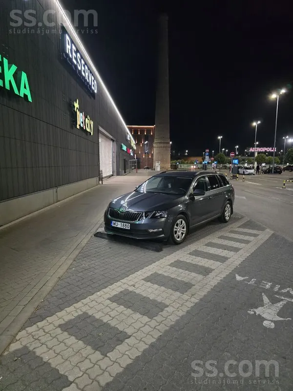 Skoda Skoda Octavia 2019. gads, 1.6 Tdi. Labā stāvoklī. 