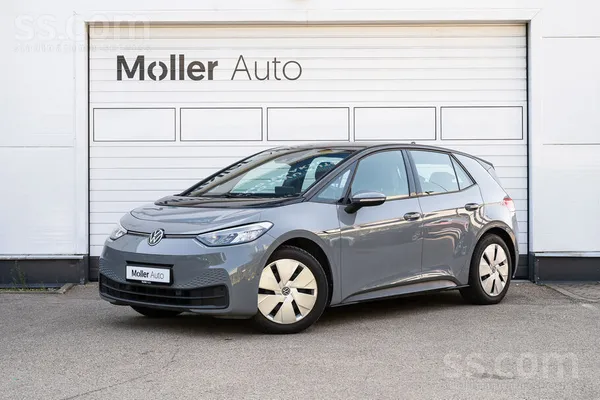 Volkswagen VW Id 3 Pro ar 141 zs motoru un 58 kWh bateriju. C
