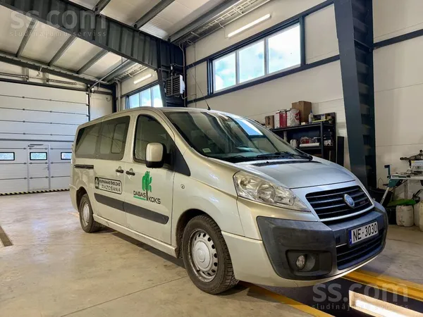 Fiat Fiat Scudo, 2.0D 136Zs, 6 ātrumi, 2007 gada, 8 sēd
