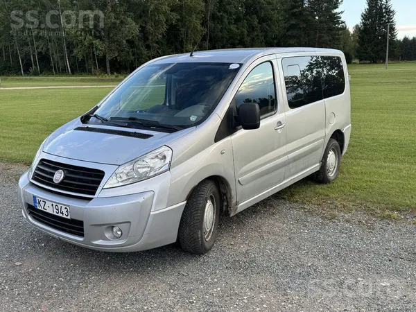 Fiat Fiat Scudo, 2009 gada, 8 sēdvietas, nočipots motor