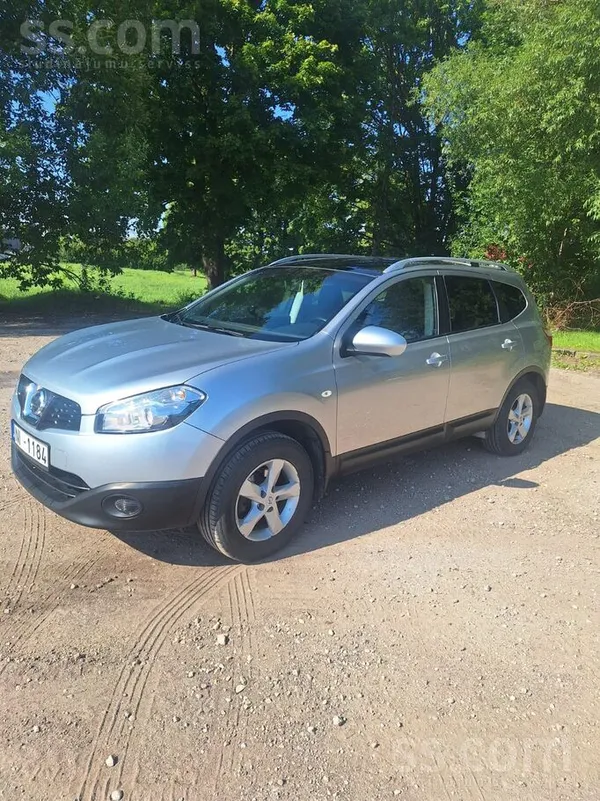 Nissan Nissan Qashkai +2, dīzelis, komplektā mazlietotas 