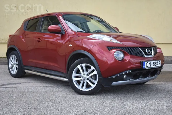 Nissan Nissan Juke (2011.g) Sarkana Met.