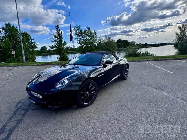 Pārdodu sportisku un elegantu kabrioletu – Jaguar F-Type ar 3.0 litru V6 , 250 kw, 340 zs benzīna dzinēju ar kompresoru (supe ...