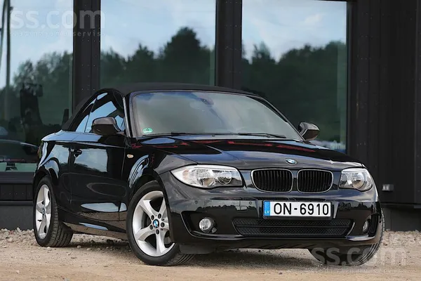 BMW BMW 118D Cabriolet, 2.0 Tdi, 143 ZS, 6 ātrumu manu