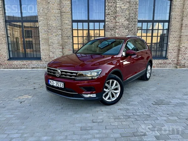 Volkswagen VW Tiguan 4Motion ar 2.0Tsi 132kw benzīna dzinēju 