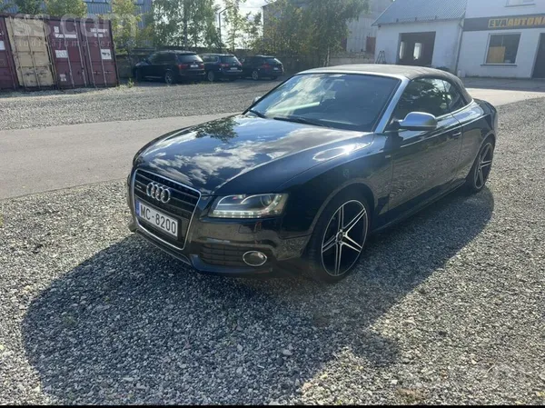 Audi Audi A5 3.0d S-Line quattro, kabriolets. Apsildāms