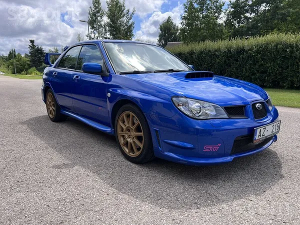 Subaru Impreza Sti 06`. 5 gadus manā īpašumā, ziemā nav i