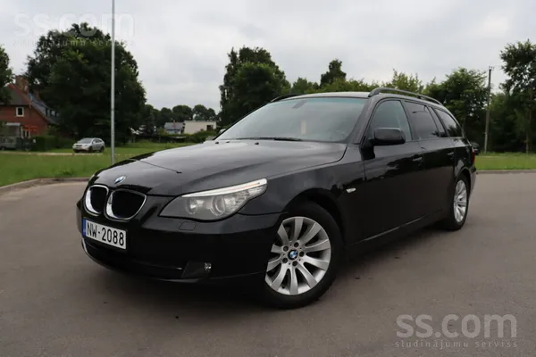 BMW E61 520 Facelift. 120kw Automāts. Jauna TA 07.2027