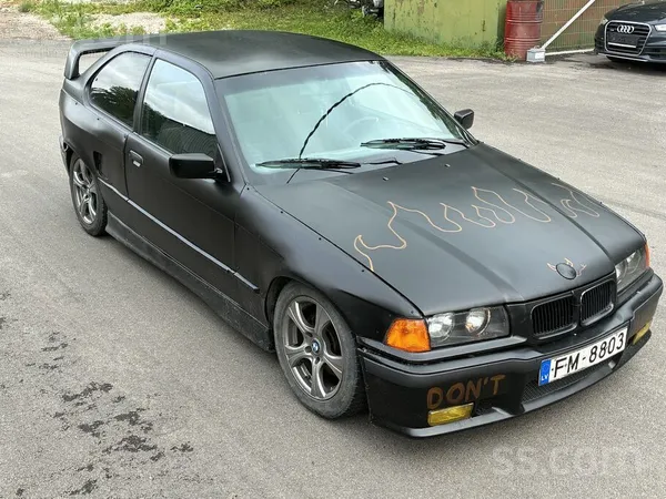 BMW E36 Compact ar m50b25, šodien izieta TA un visi no
