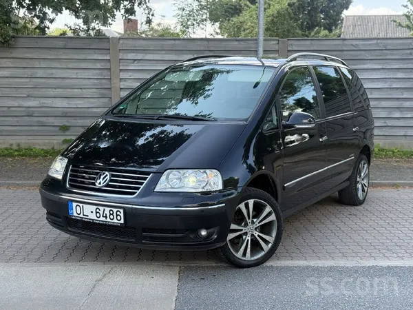 Volkswagen VW sharan 2.0tdi 103kw. Tiko ievests, Latvijā nav 