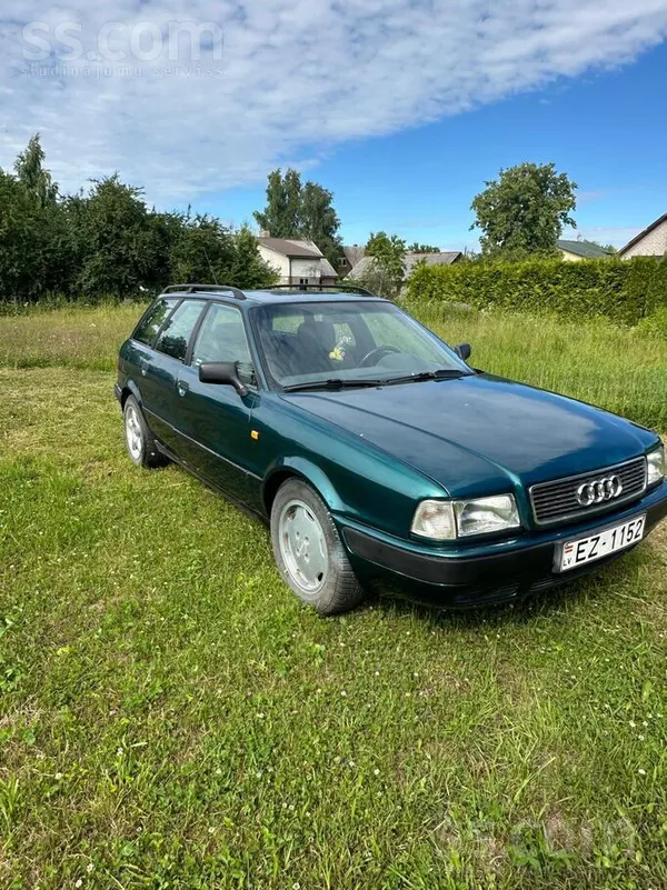 Audi Tiek tirgot uzticamais audi 80 ar cinkoto kuzovu. 