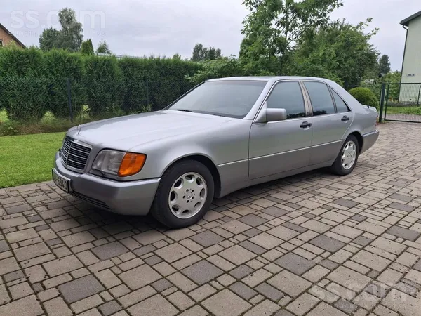 W140 S500 ar VS, bez rūsas, soft close, braukts vasarās, jauna TA.
Labs me