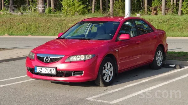 Mazda Komfortabls Mazda 6 sedans labā tehniskā stāvoklī,