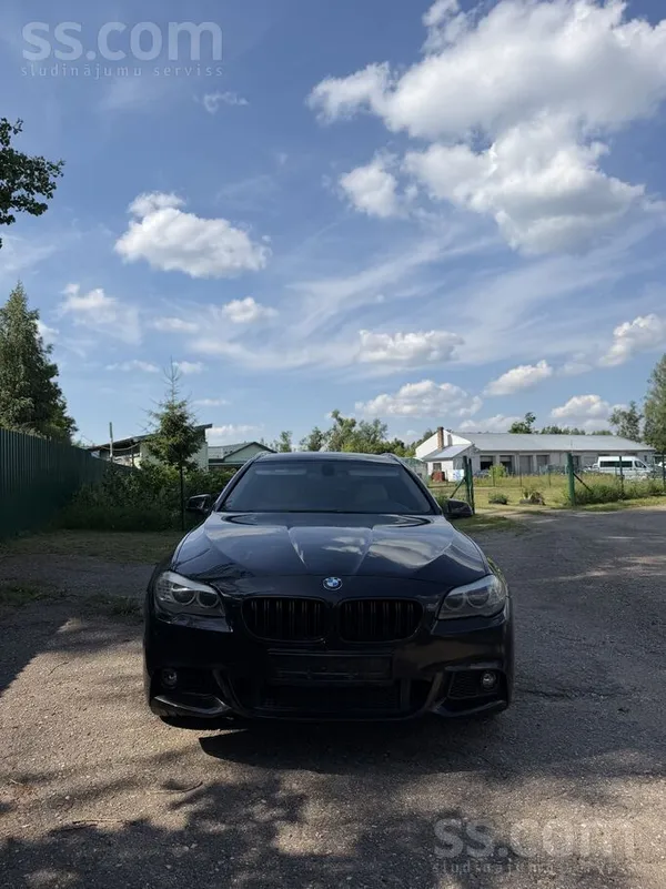 BMW BMW 520d. Lieliskais tehniskais un vizuālais stāvo